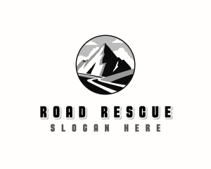 Mountain Road Highway logo design