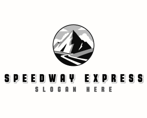 Expressway - Mountain Road Highway logo design