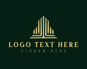 Office Space - Luxury Residential Building logo design