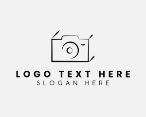 Vlogging - Blog Studio Camera logo design