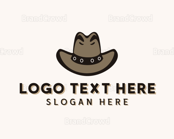 Western Cowboy Hat Logo