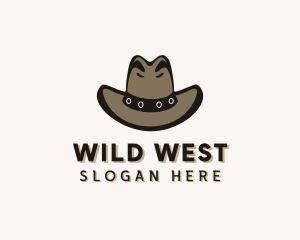 Cowboy - Western Cowboy Hat logo design