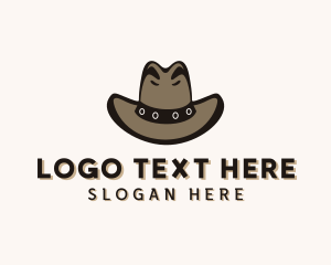 Western Cowboy Hat Logo