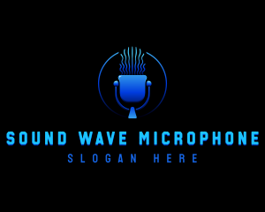 Microphone - Podcast Microphone logo design