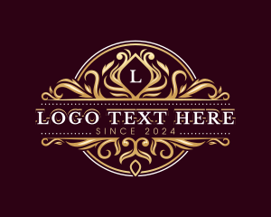 Luxury Floral Ornament Logo