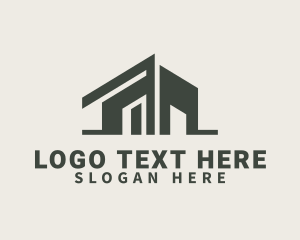 Depot - Warehouse Industrial Building logo design