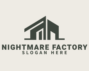 Warehouse Industrial Building logo design