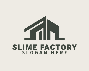 Warehouse Industrial Building logo design