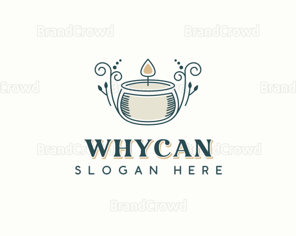 Aromatherapy Scented Candle Logo