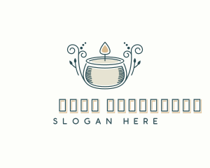 Aromatherapy Scented Candle Logo