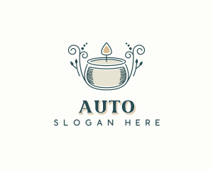 Aromatherapy Scented Candle Logo