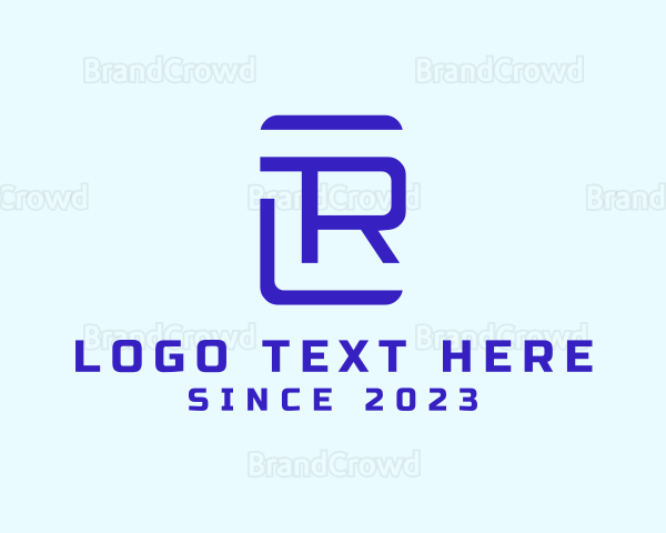 Modern Cyber Business Letter LR Logo