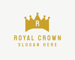 Crown Shield Monarch logo design