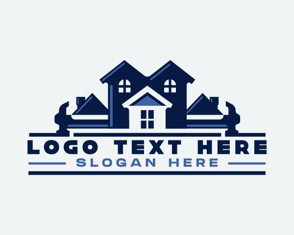 Carpentry - Hammer Contractor Property logo design