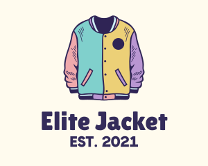 Jacket - Colorful Varsity Jacket logo design