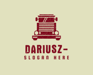 Truck Logistics Transport Logo