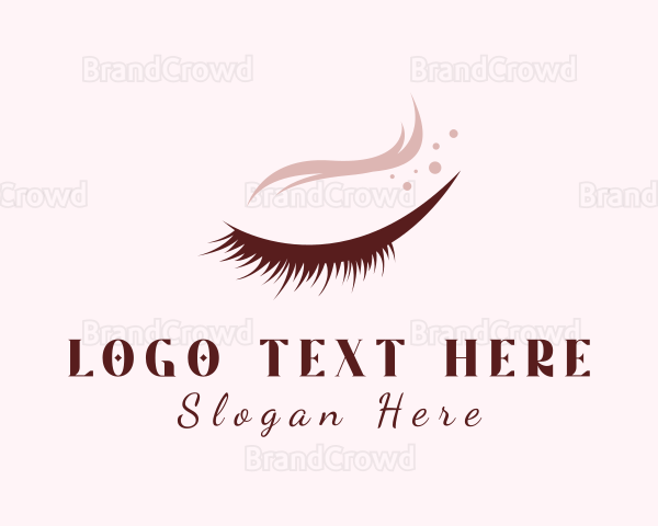 Beauty Eyelash Perm Salon Logo