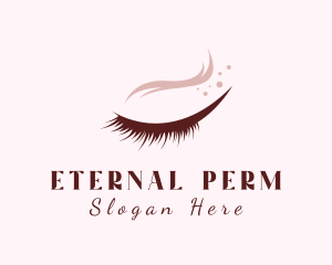 Beauty Eyelash Perm Salon logo design