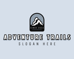 Summit Mountain Peak logo design