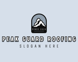 Summit Mountain Peak logo design