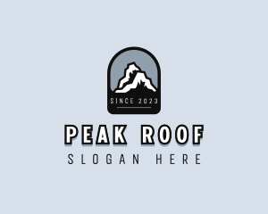 Summit Mountain Peak logo design