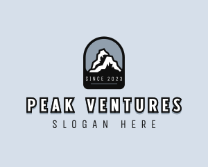 Summit Mountain Peak logo design