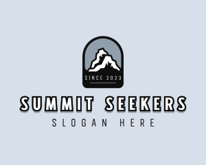 Summit Mountain Peak logo design