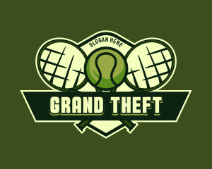 Tennis Sports Team Logo