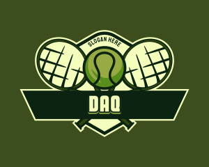 Tennis Sports Team Logo