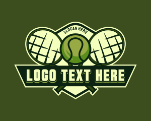 Tennis Sports Team Logo