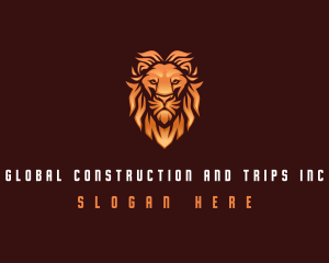 Vet - Lion Safari Predator logo design