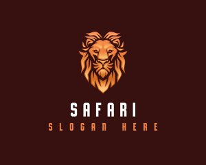 Lion Safari Predator logo design