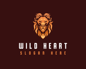 Lion Safari Predator logo design