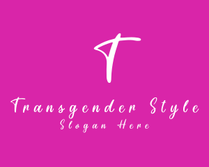 Handwritten Feminine Cosmetics Boutique  logo design