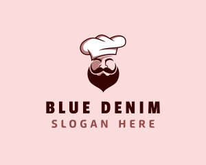 Restaurant Chef Beard logo design