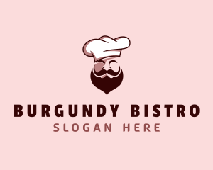 Restaurant Chef Beard logo design