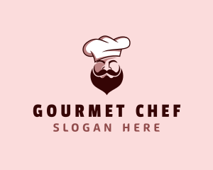 Chef - Restaurant Chef Beard logo design