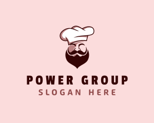Character - Restaurant Chef Beard logo design