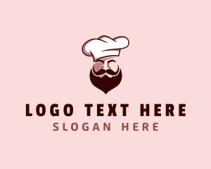 Restaurant Chef Beard Logo