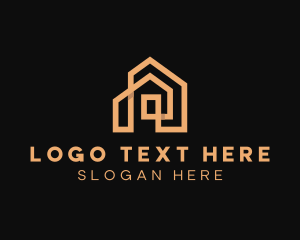 Housing - Property House Architecture logo design
