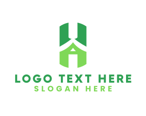 House Developer Letter H Logo
