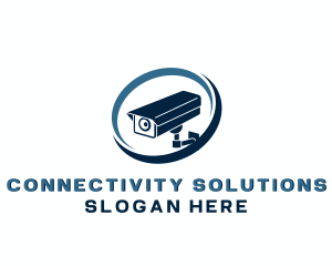 Wireless - Home Security Camera logo design