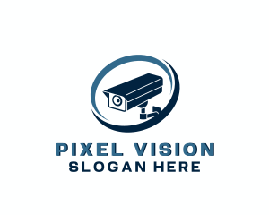 Visual - Home Security Camera logo design