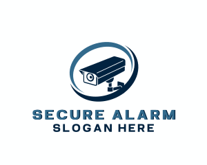 Alarm - Home Security Camera logo design