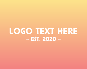 Font - White Tropical Wordmark logo design