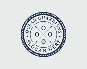 Marine Conservation - Nautical Arrow Seaside logo design