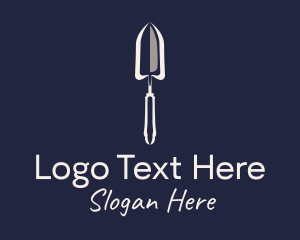 Shovel Garden Tool Logo