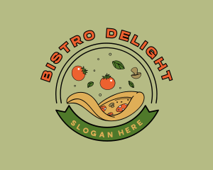 Pizza Restaurant Pizzeria logo design