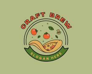 Gastropub - Pizza Restaurant Pizzeria logo design