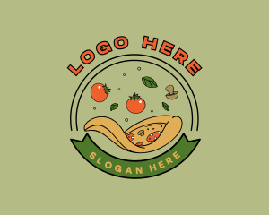 Emblem - Pizza Restaurant Pizzeria logo design